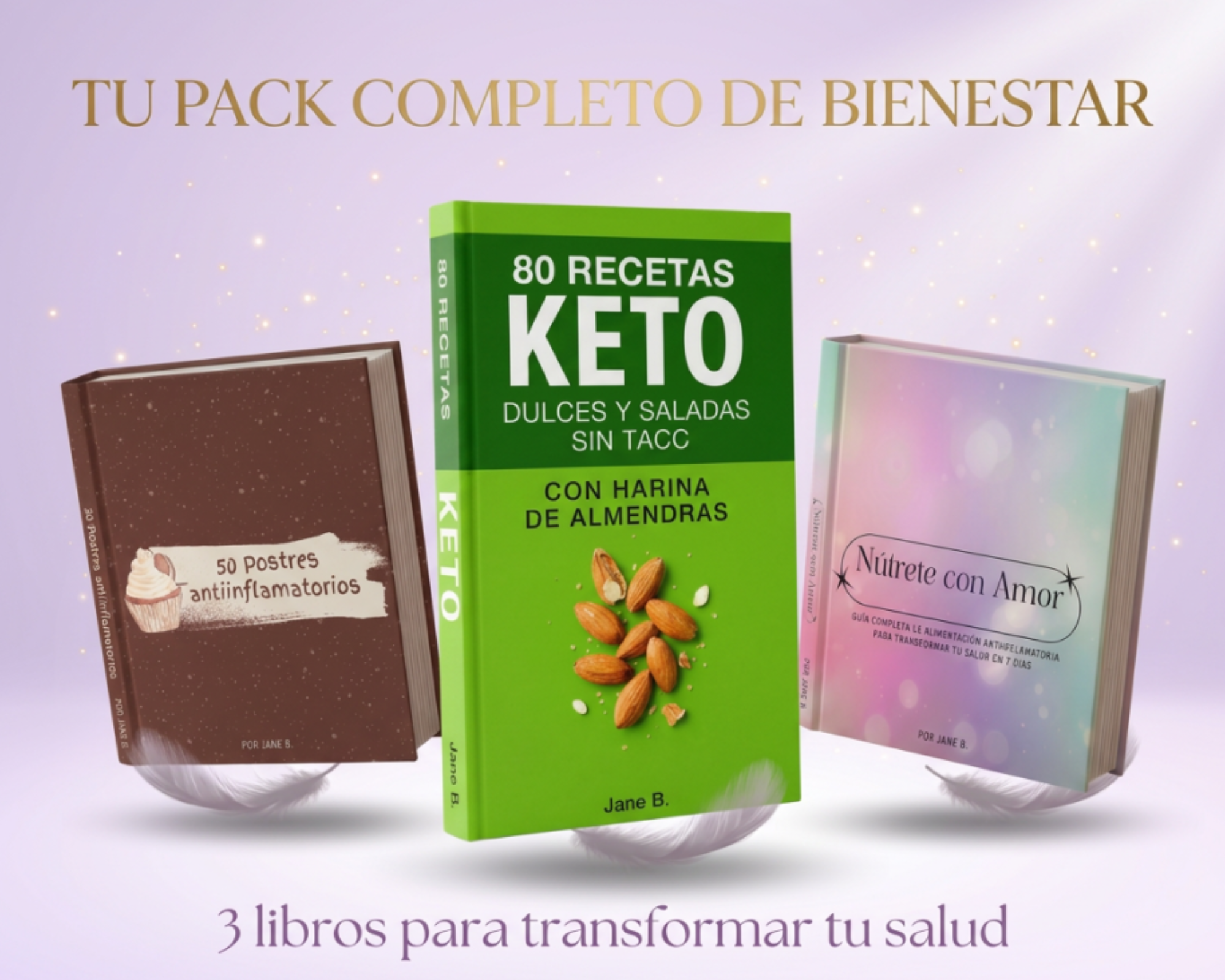 80 Recetas con Harina de Almendras + Bonos