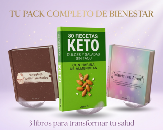80 Recetas con Harina de Almendras + Bonos